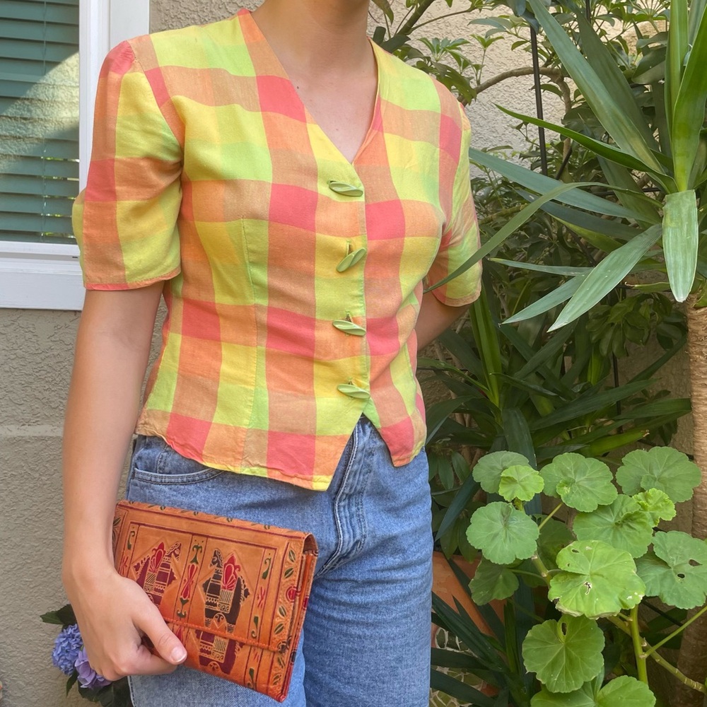 Handcrafted Leather Clutch